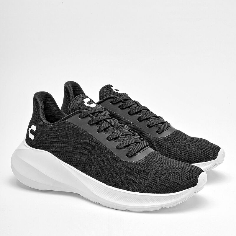 Charly Tenis deportivo para hombre negro, walki... image number null