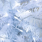 Serie Musical LED Blanco 300 focos Cable Transparente 8 Funciones 1400 cm