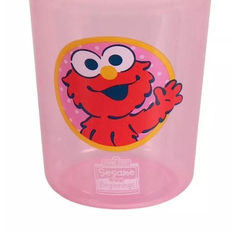 Taza Entrenadora Plaza S&eacute;samo Elmo 8oz Rosa image number null