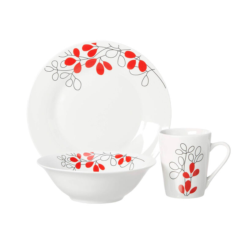 Vajilla de Cer&aacute;mica 12 piezas marca GIBSON image number null