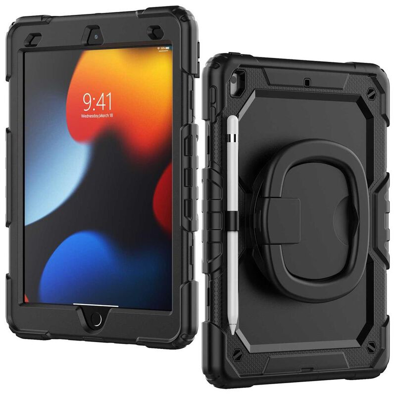 Funda TEKKU HandleD uso rudo para iPad 9 iPad 8... image number null