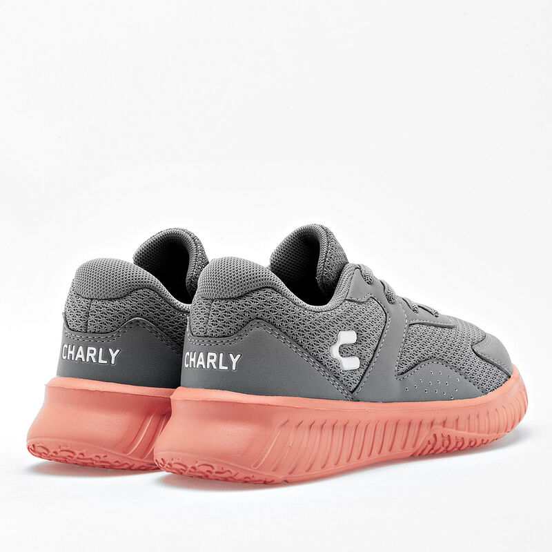 Charly Tenis urbano para niño gris, agujeta ela... image number null