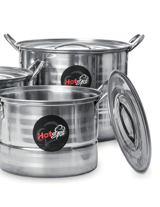 Set 4 Ollas Hot Spot Z333 Con Tapa Y Discos Vap... image number null