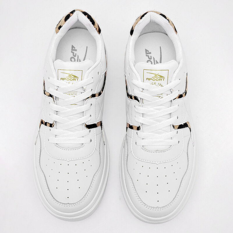 Apoort Tenis urbano para mujer blanco beige image number null