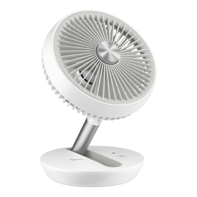Ventilador plegable con bater&iacute;&shy;a recargable y r... image number null