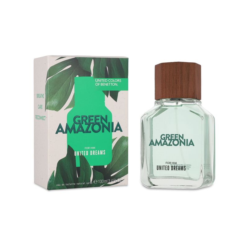 Benetton Green Amazonia Men 100Ml Edt Spray image number null