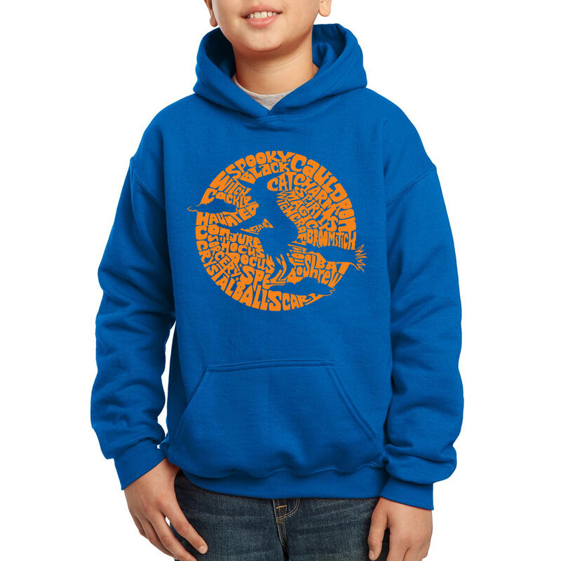 Sudadera Con Capucha Word Art Para Ni&ntilde;o - Bruja... image number null