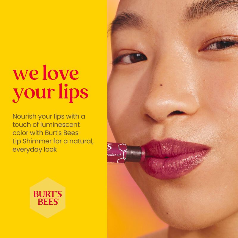 Set De Tinte Labial Burt's Bees Shimmer Waterme... image number null