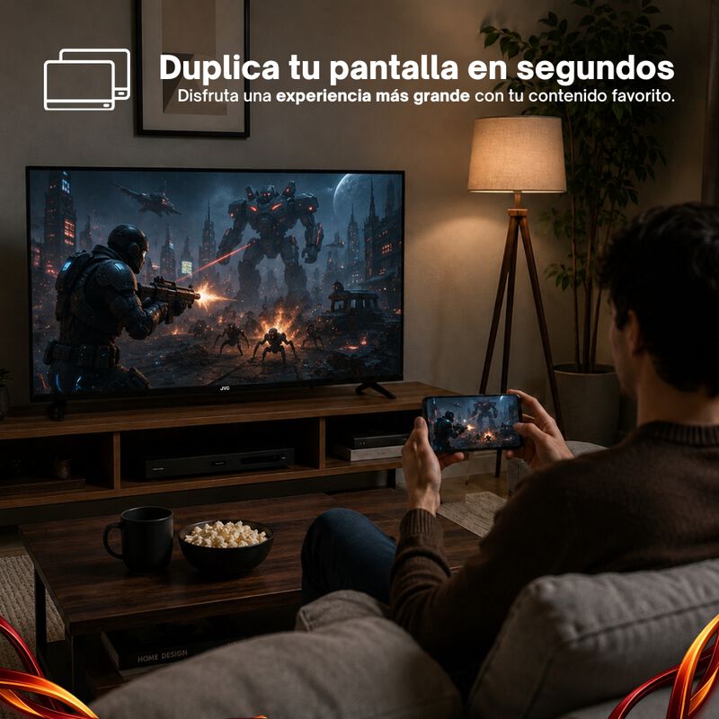Jvc Pantalla Smart Tv 43 Pulgadas Full Hd Led F... image number null