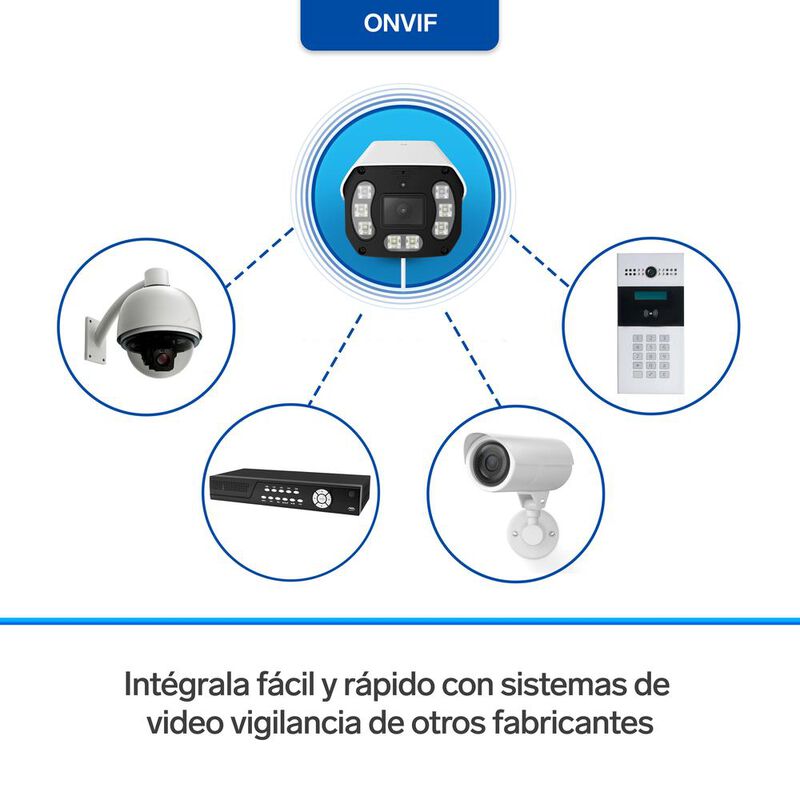 2 C&aacute;maras de seguridad Wi-Fi/PoE de 4 Mpx tipo ... image number null