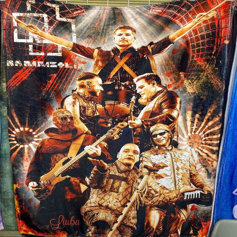 Exclusiva! Cobija Frazada Ultra Suave Rammstein image number null