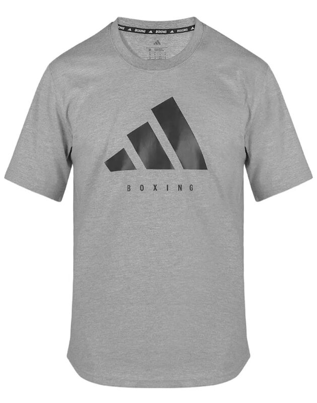 Playera De Manga Corta Cuello Redondo Gris - Lo... image number null