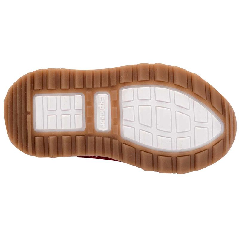 Tres-A Tenis urbano para ni&ntilde;o blanco marino roj... image number null