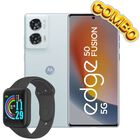 Combo Moto Edge 50 Fusion 5G Dual 256GB/8RAM Az... Combo Moto Edge 50 Fusion 5G Dual 256GB/8RAM Azul Más Smart Watch