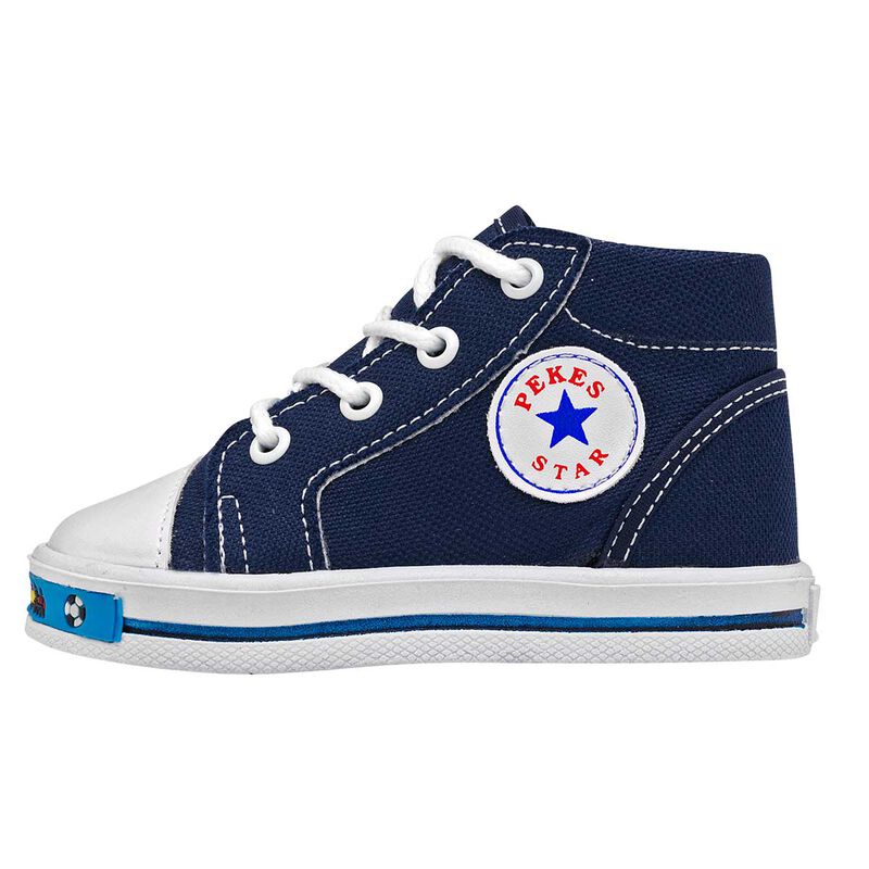 Chaparrin Tenis para beb&eacute; ni&ntilde;o marino blanco image number null