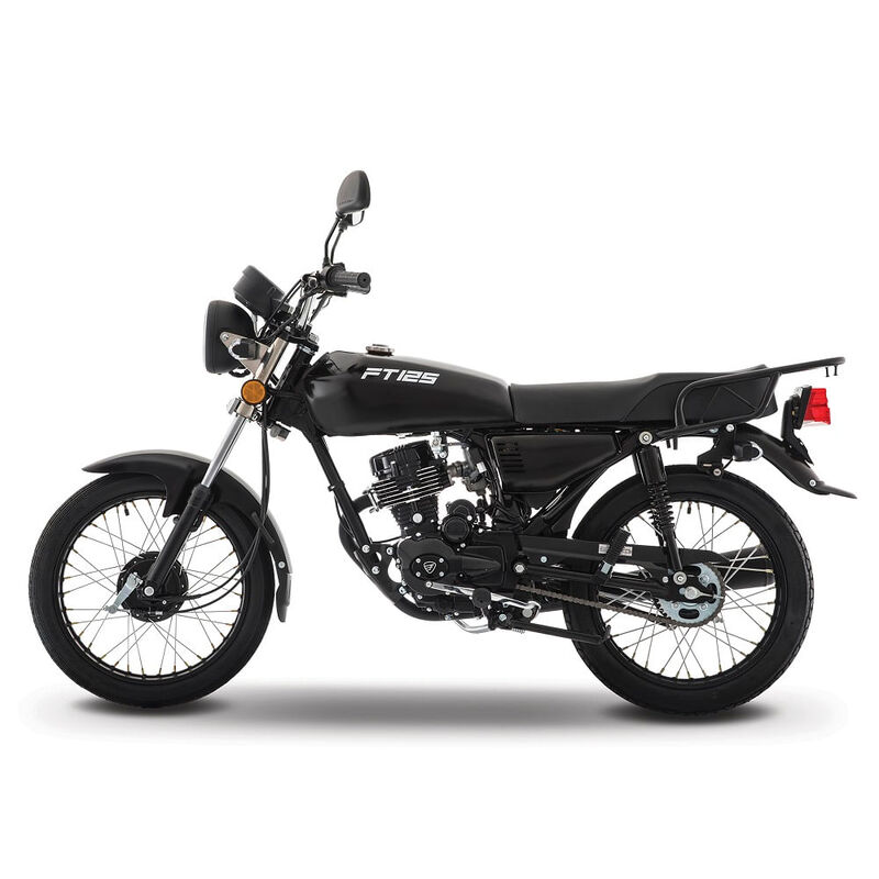 Motocicleta de Trabajo Italika FT125 Negra image number null