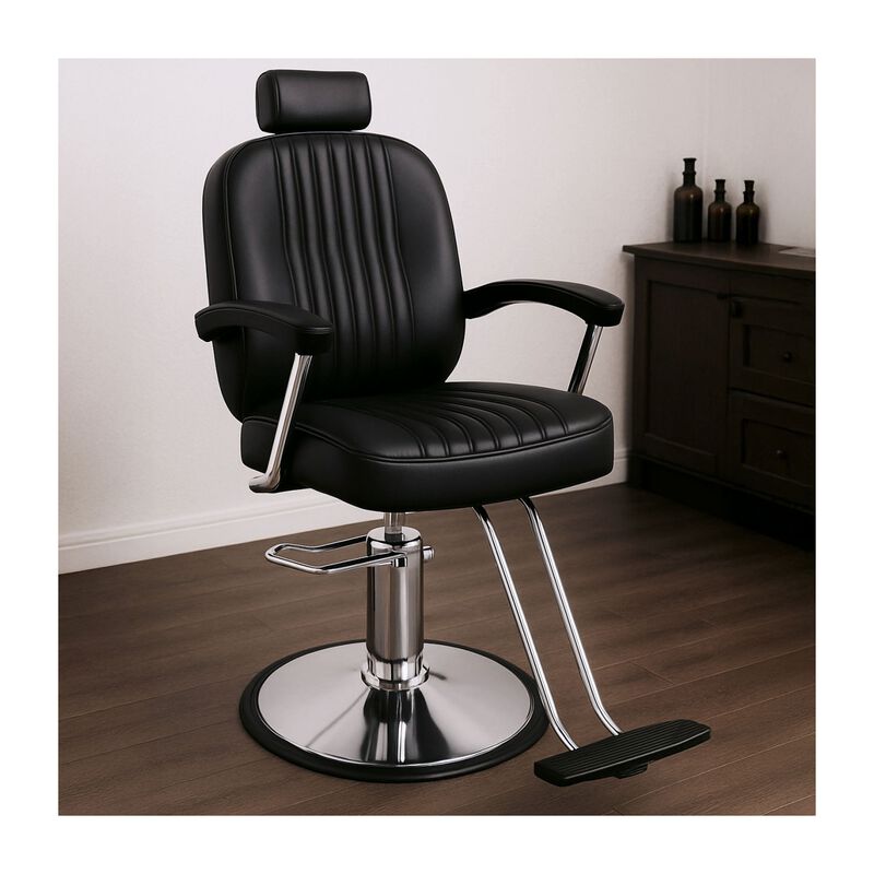 Sillon Silla Barberia Estetica Clasica 360&deg; Mod... image number null