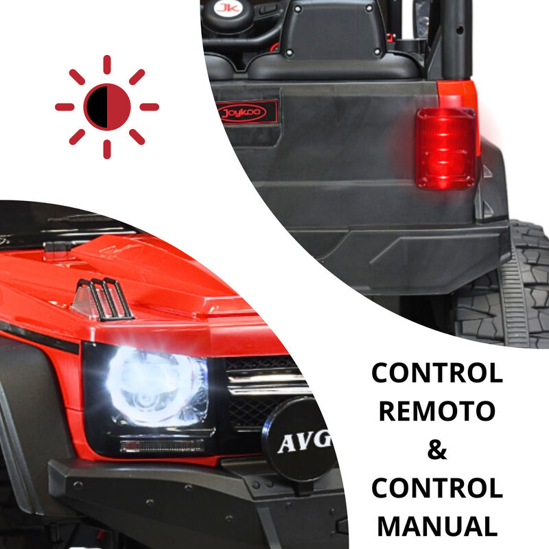 Montable El&eacute;ctrico Camioneta 4x4 para Ni&ntilde;os Con... image number null