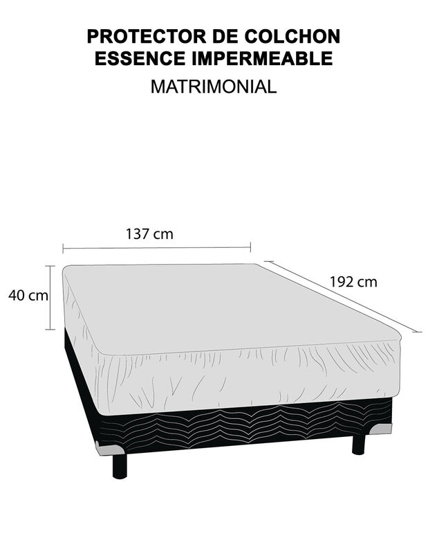 Protector de Colch&oacute;n Spring Air Essence Matrimo... image number null