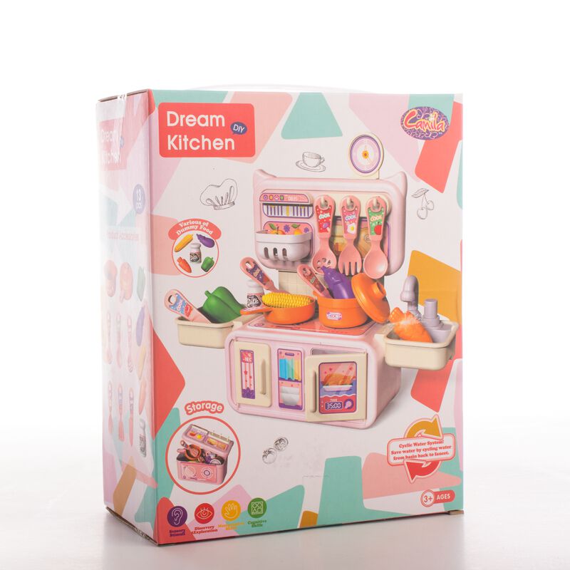 Cocina Mini De Juguete Dream Kitchen Con Acceso... image number null