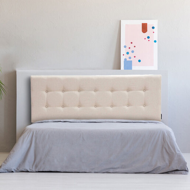 Cabecera King Size Dicasa Bilbao Beige image number null