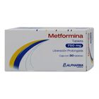 Metformina 30 Tabletas 750mg