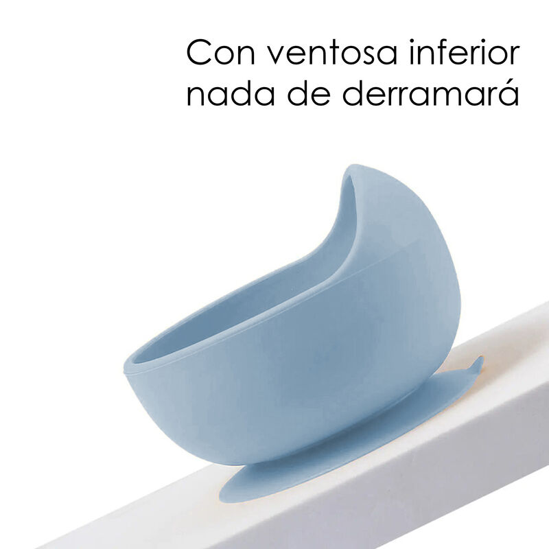 Juego de babero y accesorios de silic&oacute;n Aquila ... image number null