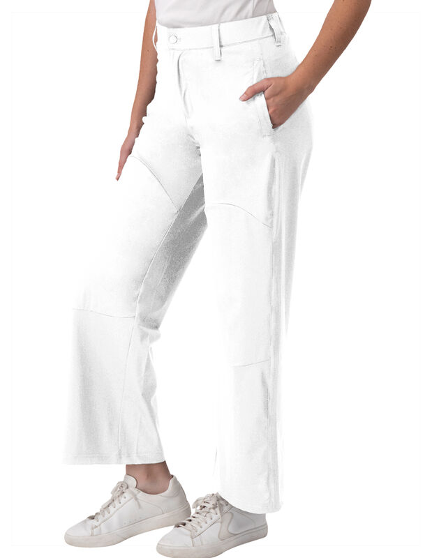 Pantal&oacute;n Mujer Premium Cintura Alta Blanco Roos... image number null