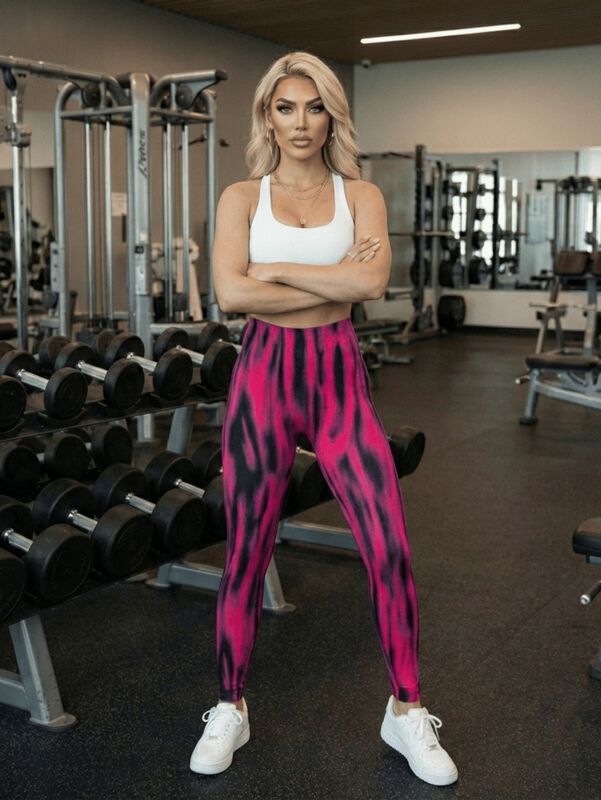 Legins Deportivo Mujer LIC-0209 Fucsia Legging ... image number null