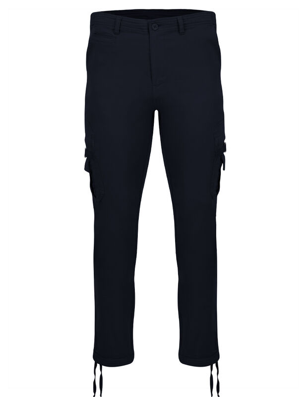 Pantal&oacute;n Caballero Tipo Cargo Negro Roosevelt C... image number null