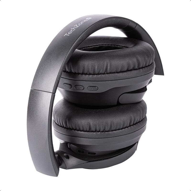 TechZone Audífonos DJ Ultra Bass Bluetooth V5.2 image number null