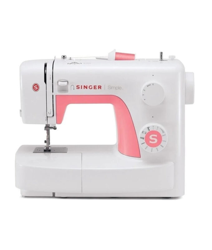 Maquina De Coser Singer 3210 Simple Blanco/Rosa... image number null