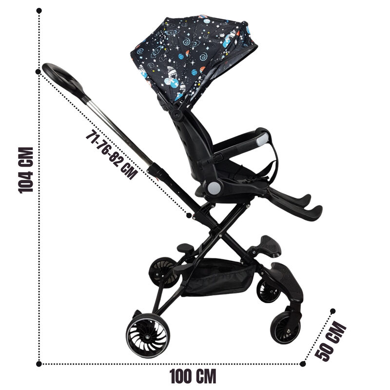 Carriola Para Beb&eacute; Giratoria,frenos,plegable Y ... image number null