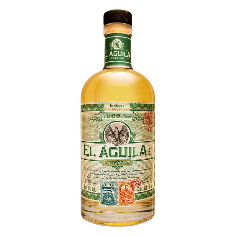 TEQ EL AGUILA REPOSADO 750ML image number null
