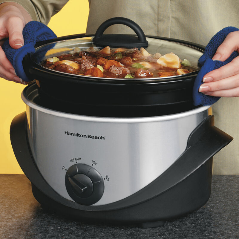 Olla De Cocci&oacute;n Lenta Hamilton Beach 33141 End image number null