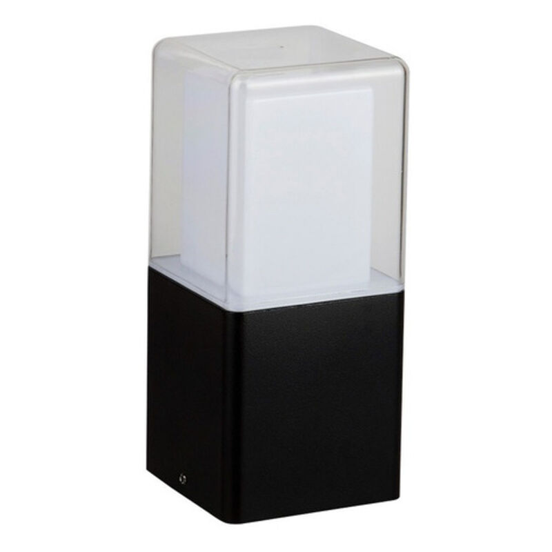 Poste Led Negro Sobreponer En Piso 13w Luz Cali... image number null