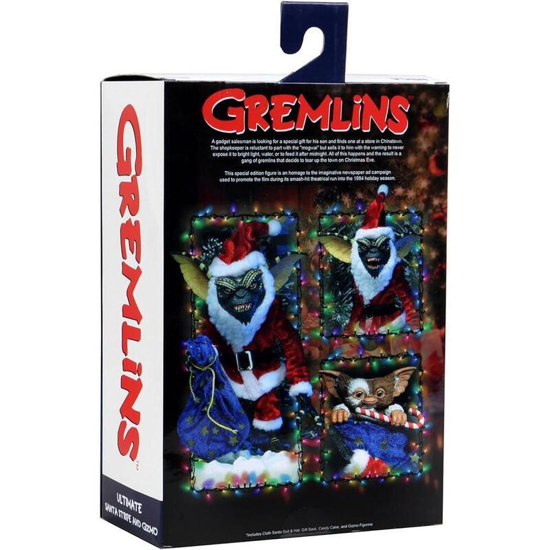 Gremlins Ultimate Santa Stripe And Gizmo, Figur... image number null