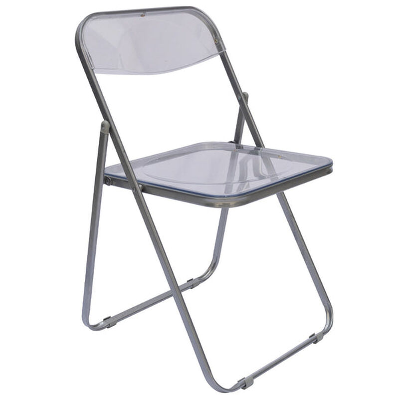 Silla Plegable Transparente Ideen Color Platead... image number null