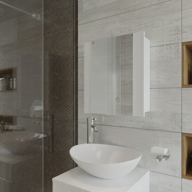 Gabinete Espejo NIKI, Mueble de Ba&ntilde;o Colgante 2... image number null