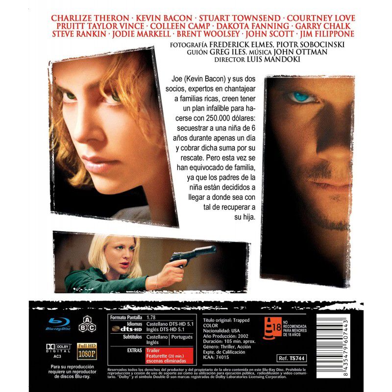 Atrapada Bd 2002 Trapped [blu-ray] image number null