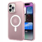 . Funda TEKKU Matte Mag para iPhone 15 PRO MAX Trans Rosa