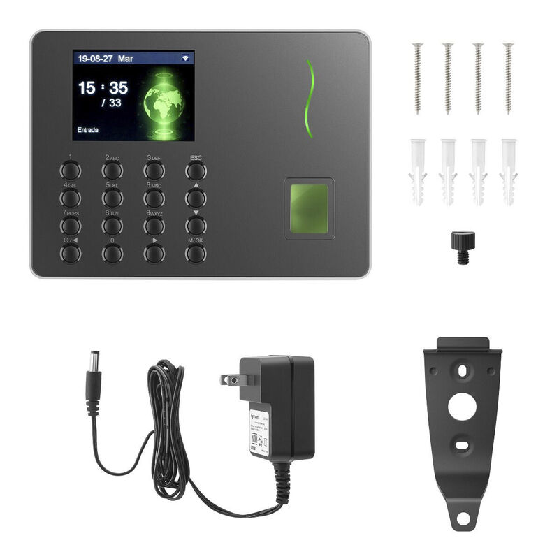 Reloj Checador De Huella Digital Con Wi-Fi* image number null