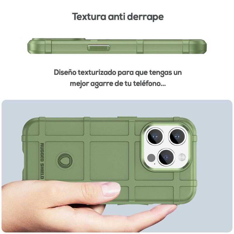 Funda TEKKU Rugged Shield para iPhone 15 PRO MA... image number null