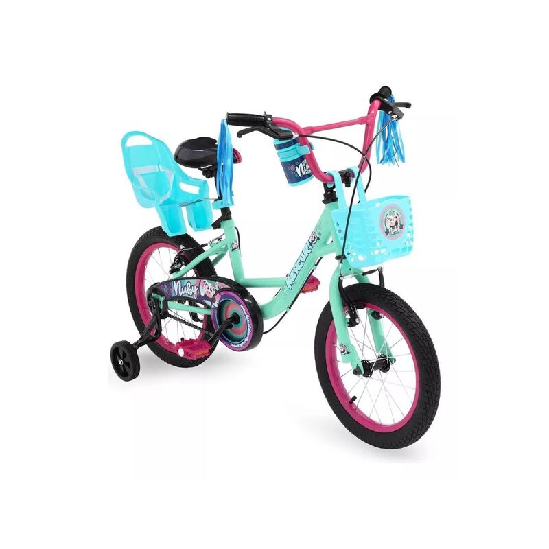 Bicicleta Mercurio R16 Nuby Celeste Porta Mu&ntilde;ec... image number null
