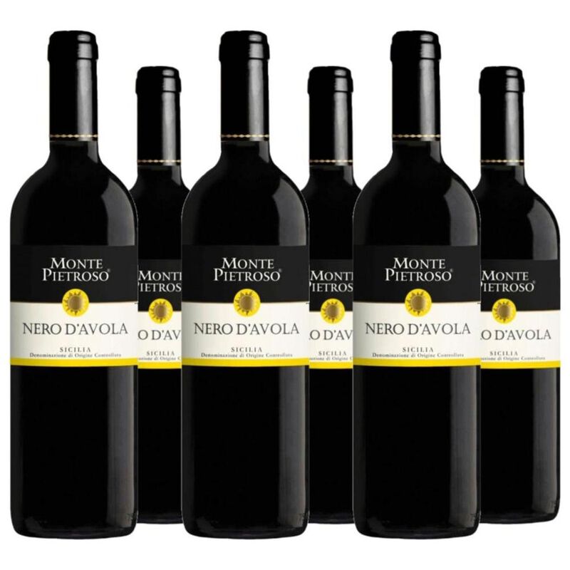 Vino Tinto Monte Pietroso Nero D&acute;Avola Sicilia ... image number null