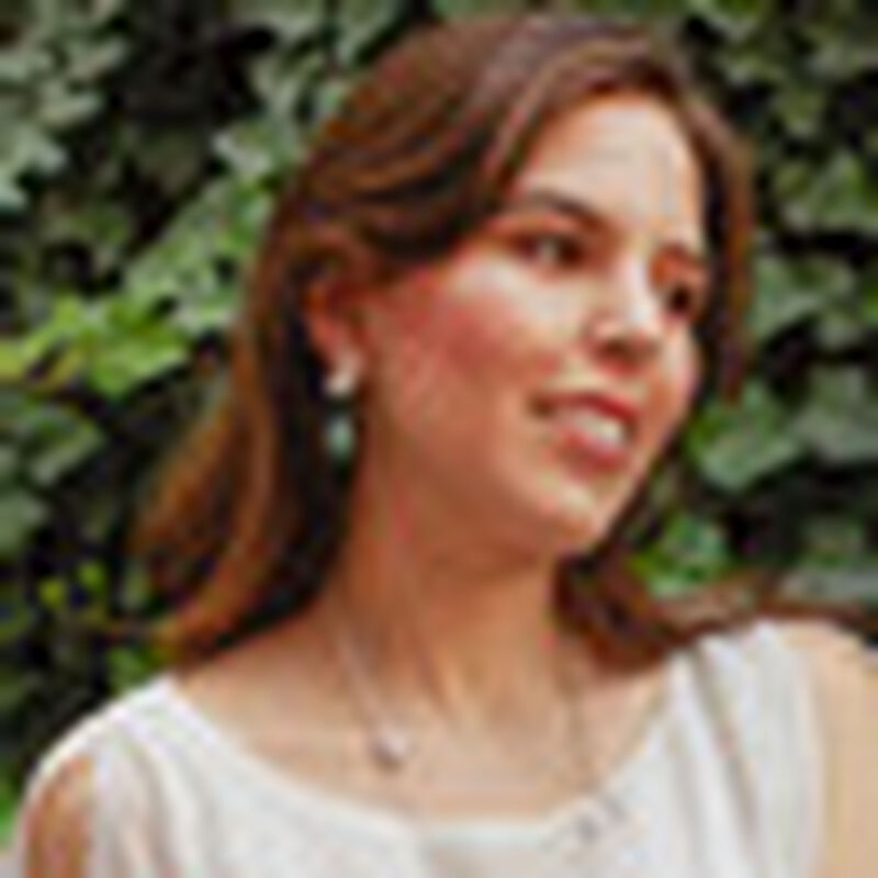 Aretes largos Floral con &Aacute;gata image number null