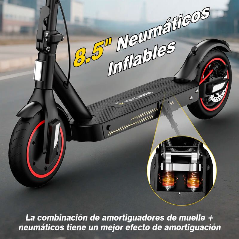 Scooter El&eacute;ctrico Honey Whale E9T Negro image number null