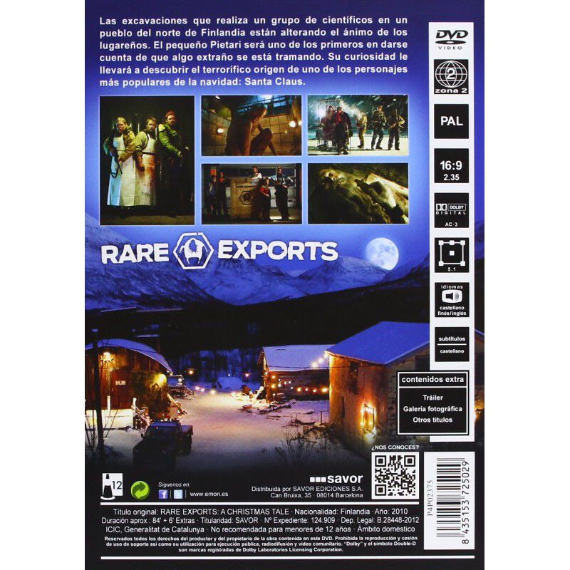 Exportaciones Raras (dvd) image number null