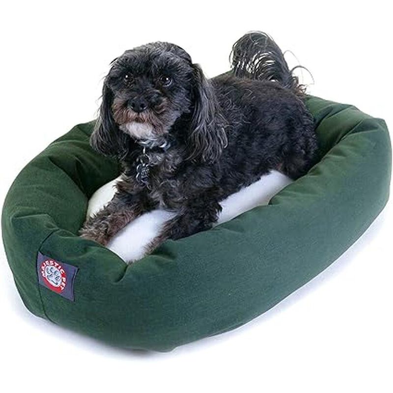 Cama En Forma De Bagel Para Perros De Majestic ... image number null