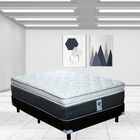 Colch&oacute;n + Box Spring Air Queen Size Gibson Firme
